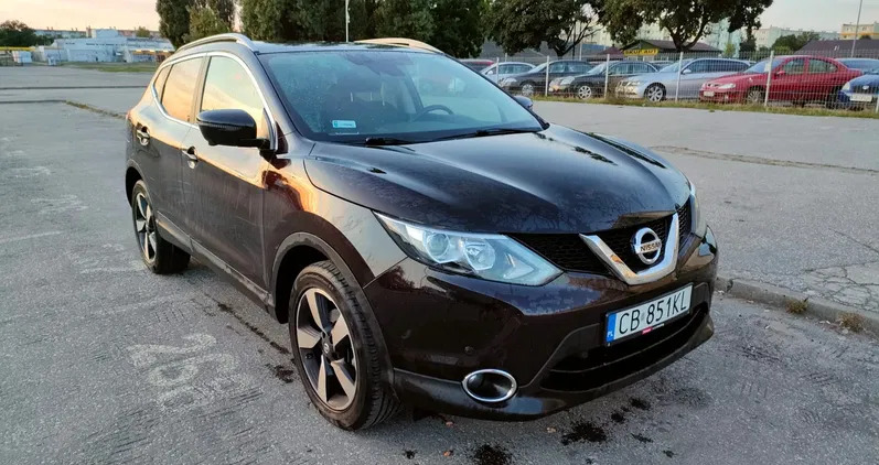 samochody osobowe Nissan Qashqai cena 54500 przebieg: 107389, rok produkcji 2016 z Kowalewo Pomorskie